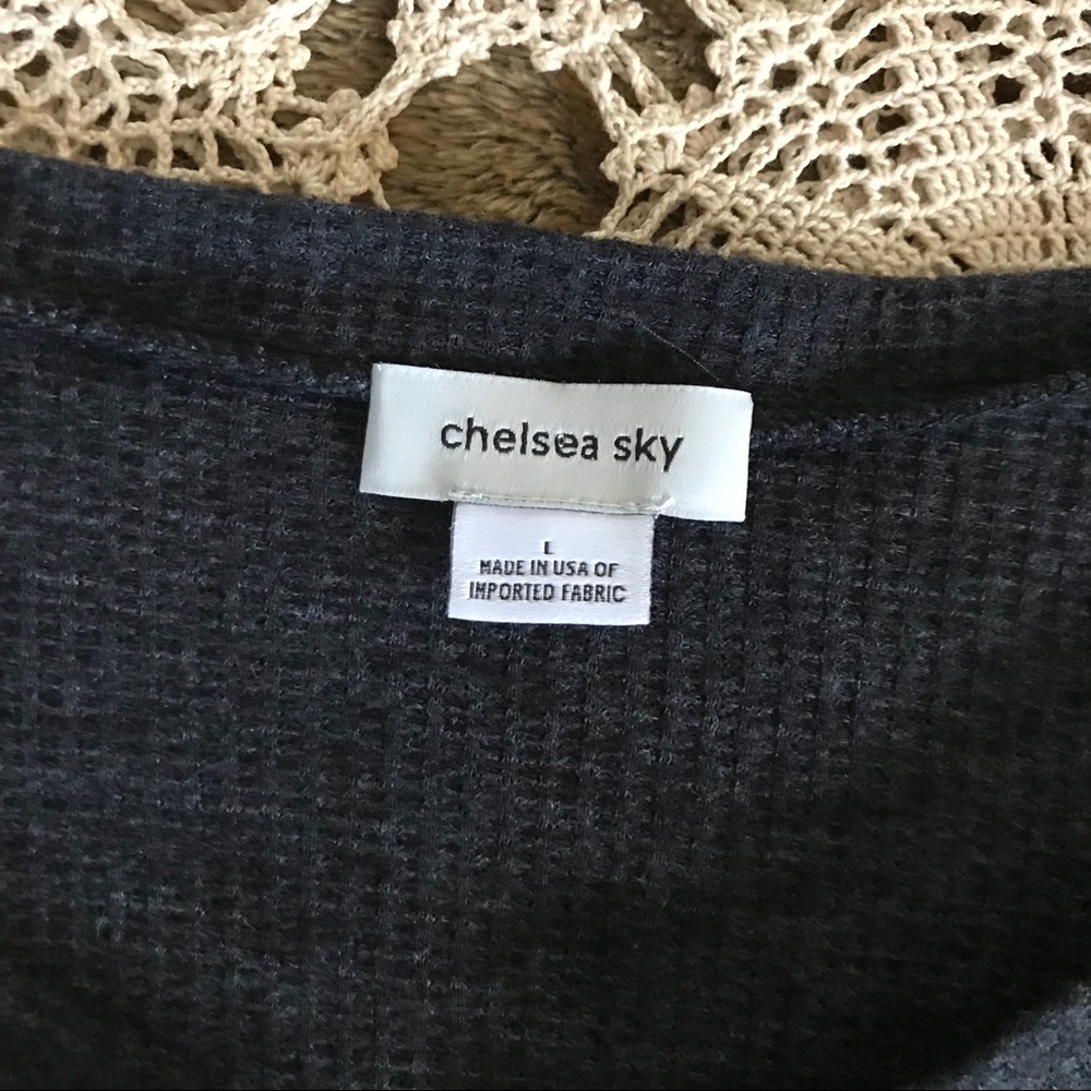 Dark Grey Long Sleeve Shirt - Picture 5 of 6